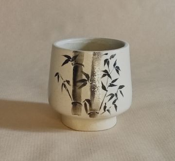 Tazza da tè sumi-e