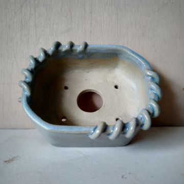 Vaso mame CUCITO azzurro