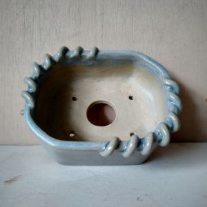 Vaso mame CUCITO azzurro