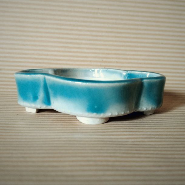 vaso mame a forma di nuvola turchese